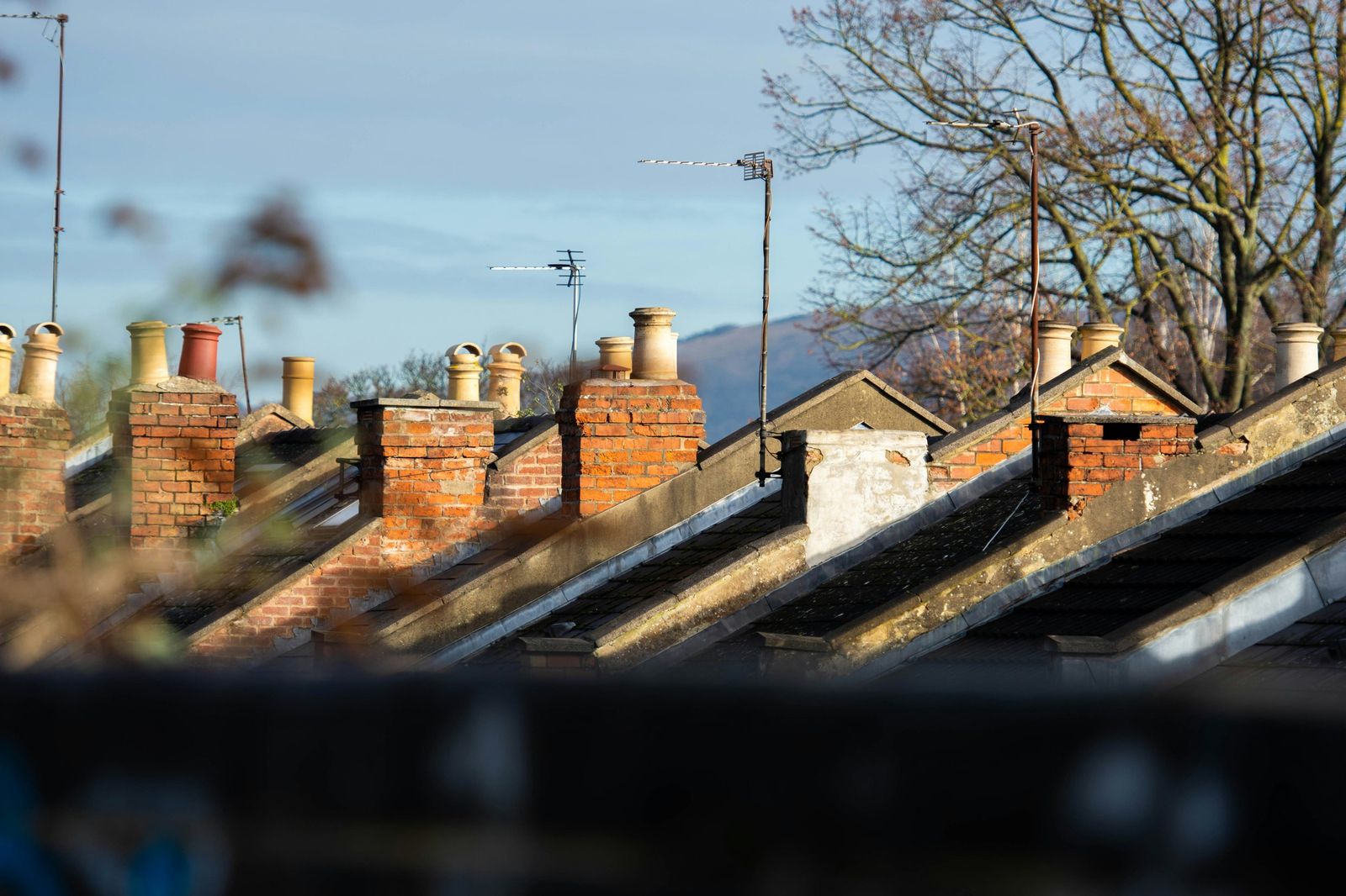 Terraced rooftops (illustrative)